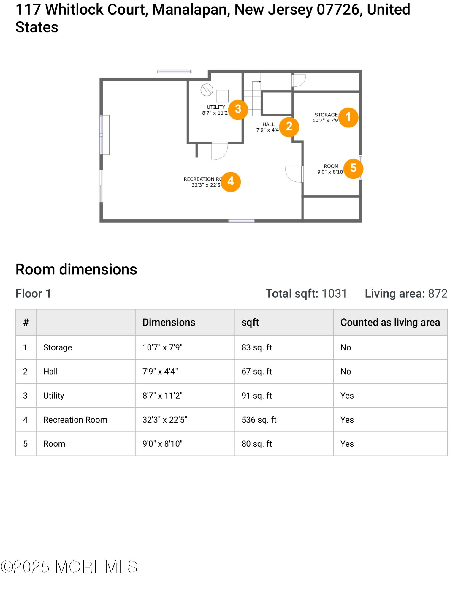 117 Whitlock Court, Manalapan, NJ, 07726 image 28