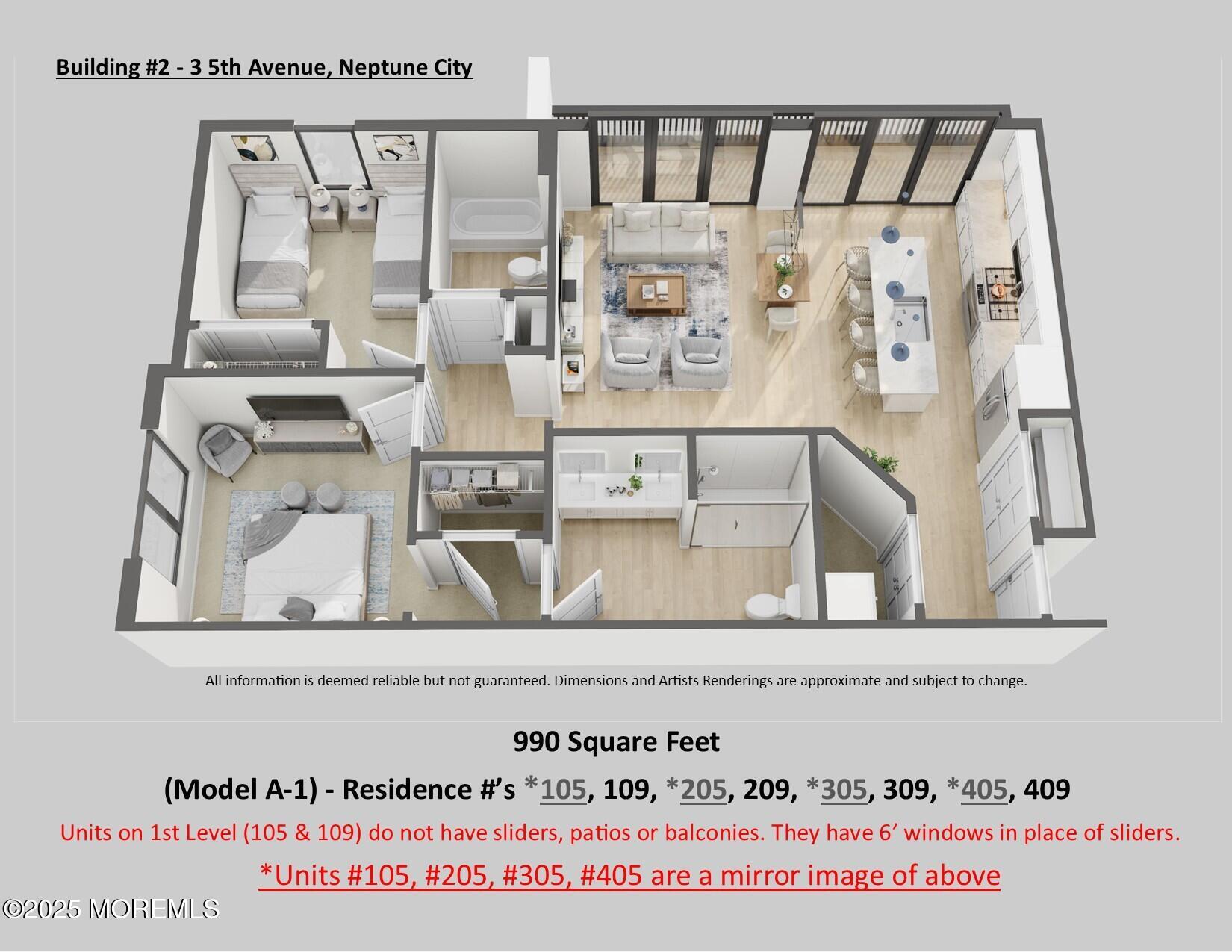 1 5th Avenue Residence 409 Image 4