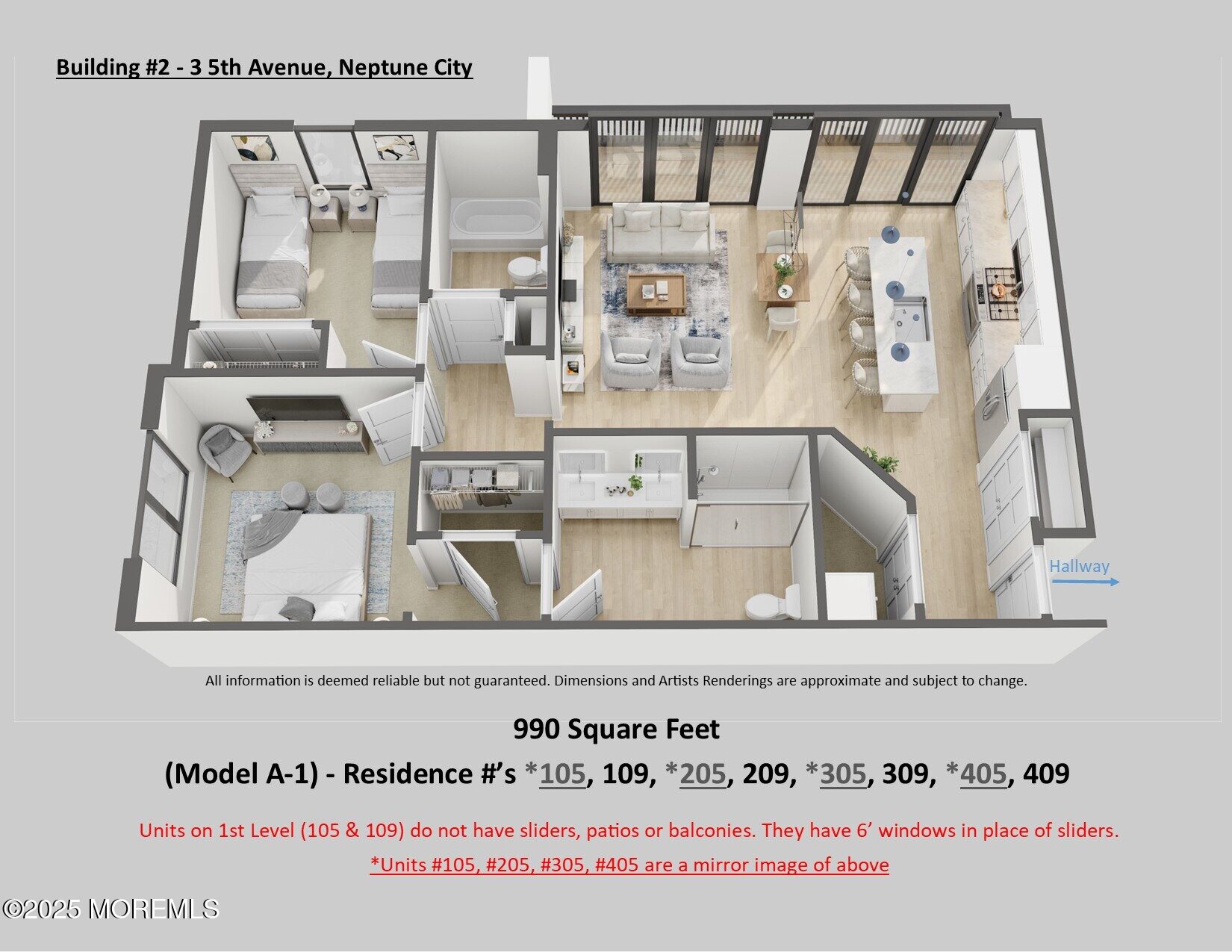 1 5th Avenue Residence 409, Neptune City, NJ, 07753 image 14