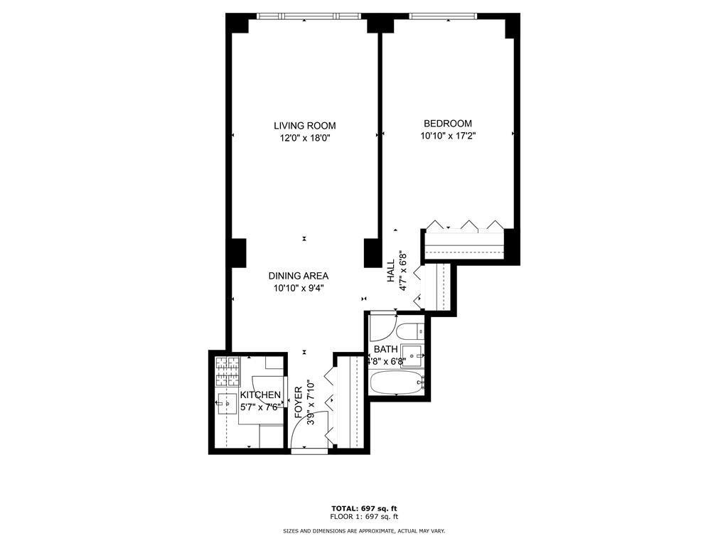 185 Hall Street 614, Brooklyn, New York, 11205 image 8