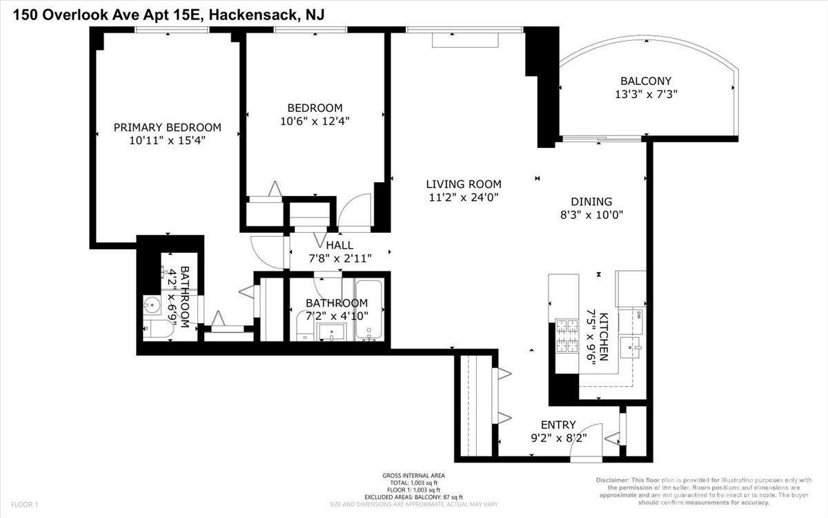 150 OVERLOOK Avenue 15 E, Hackensack, NJ, 07601 image 30