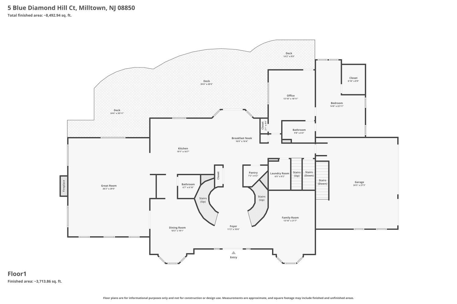 5 Blue Diamond Hill Court, East Brunswick, NJ, 08816 image 72
