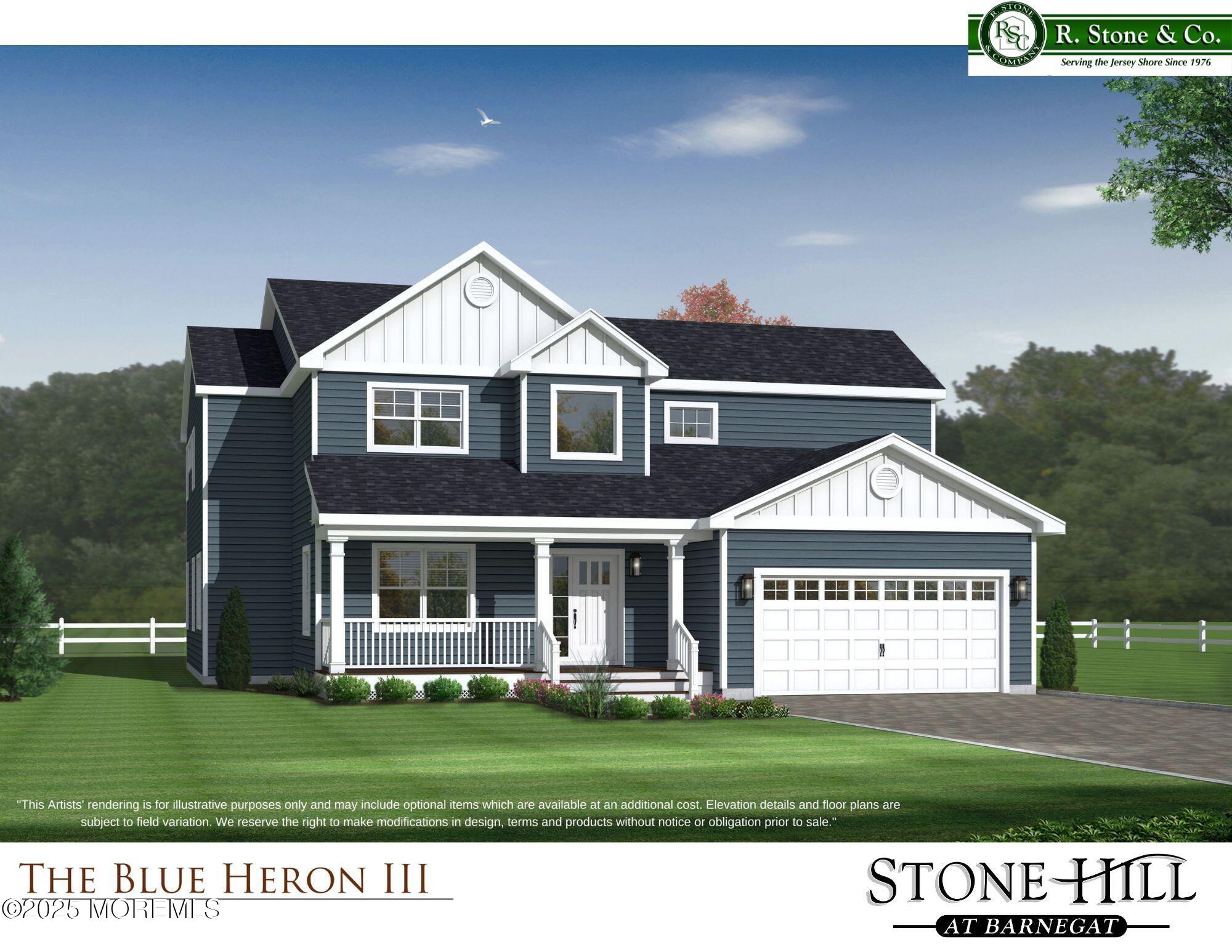 Trinity Court Blue Heron Model Image 2