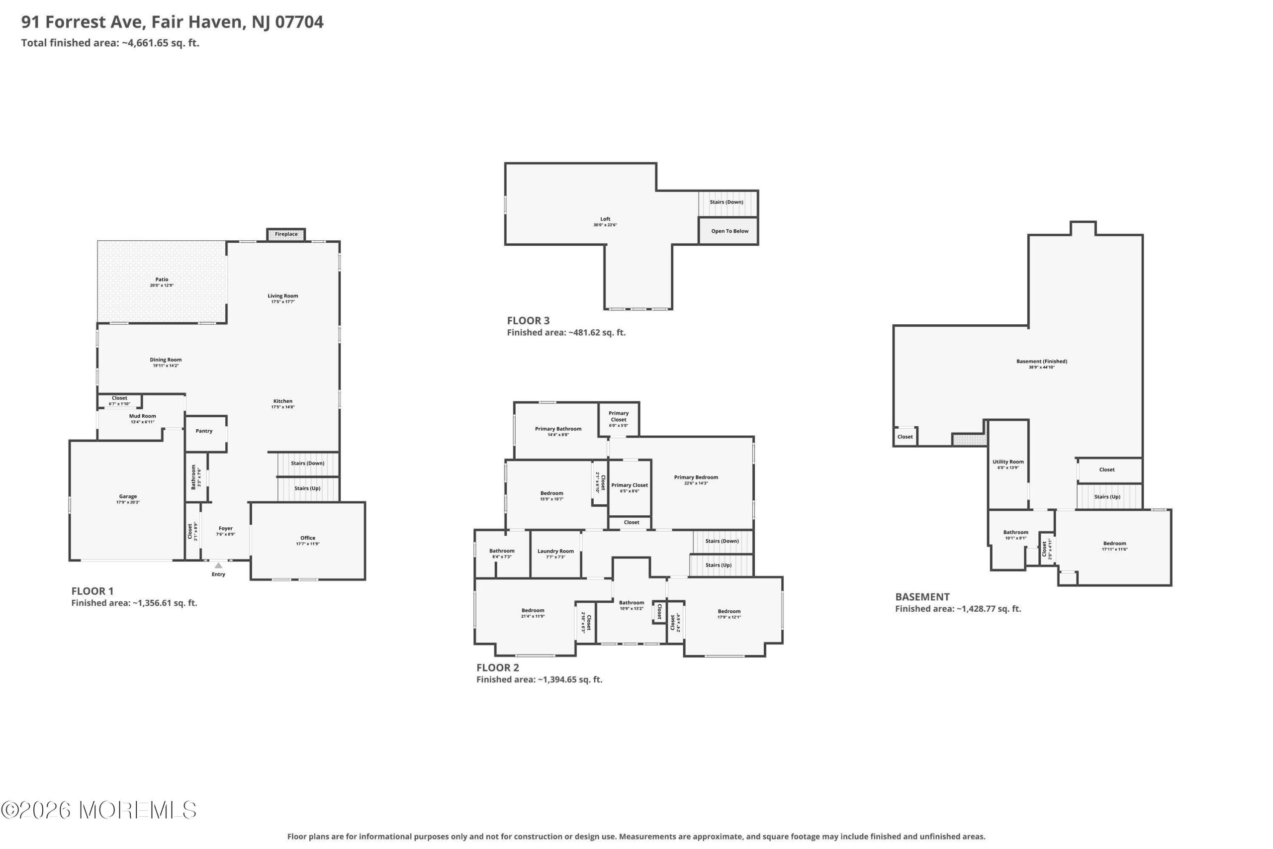 91 Forrest Avenue, Fair Haven, NJ, 07704 image 71