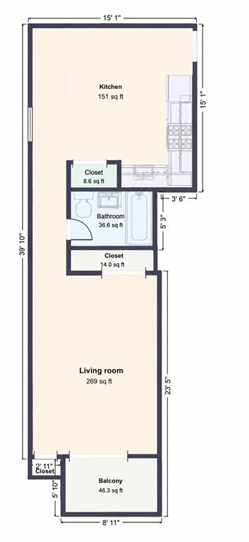 2606 Cropsey Avenue 3B, Brooklyn, New York, 11214 image 7
